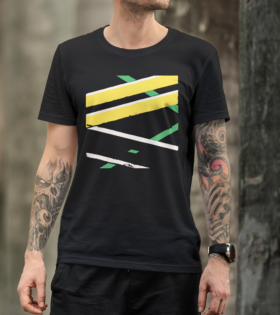 Hoverboard Back To The Future Special Edition Iconic Stripes T-Shirt