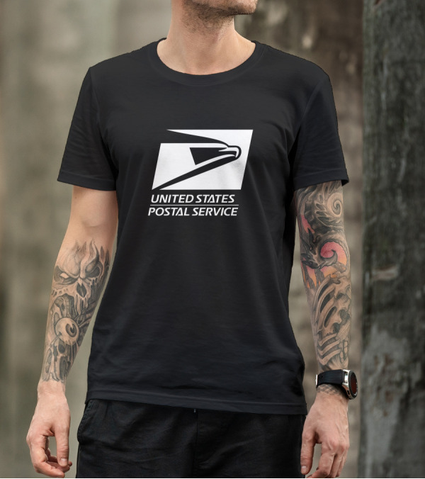 United States Postal Service Logo International Shipping T-Shirt