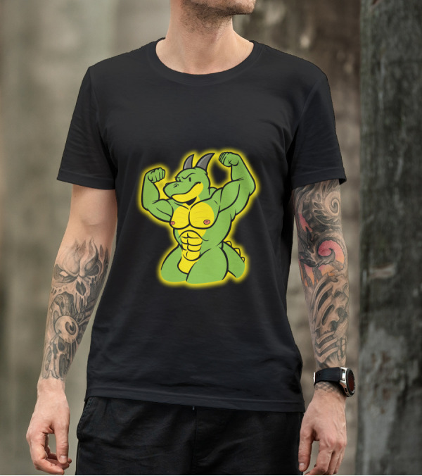 Mighty Dragon Flex Just Drag On T-Shirt
