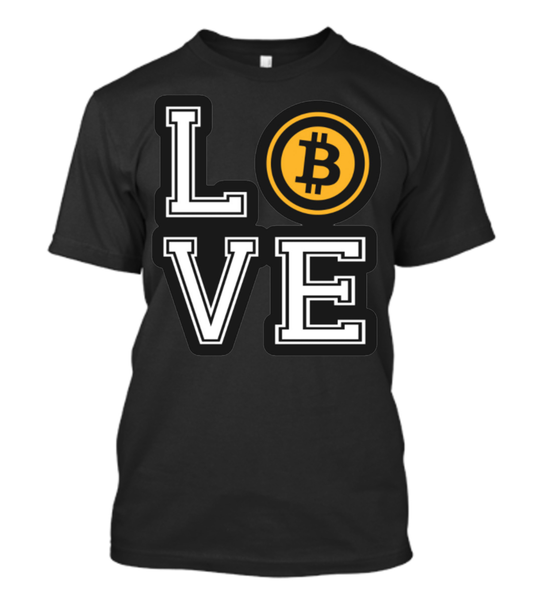 LOVE Bitcoin Iconic T-Shirt