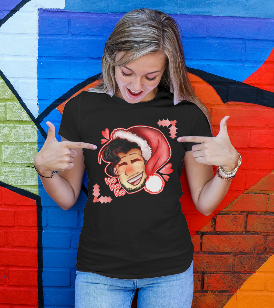 Markiplier Ho Ho No Holiday Santa Hat T-Shirt