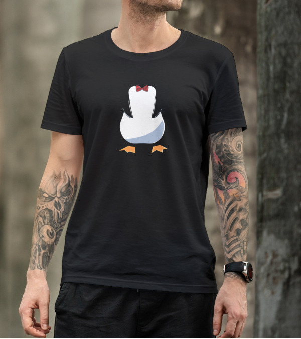 Penguin Suit Bow Tie Iconic T-Shirt