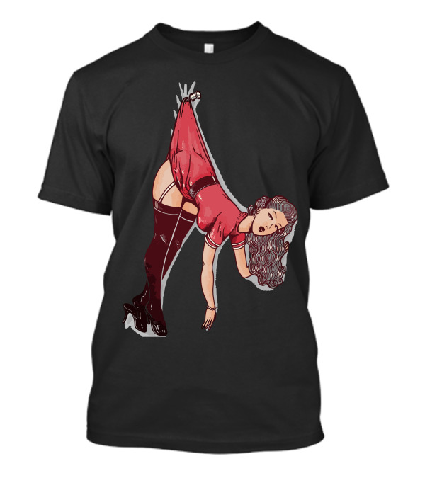 Pin Up Girl Retro Fashion Femme Fatale T-Shirt