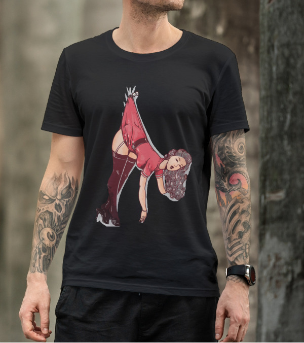Pin Up Girl Retro Fashion Femme Fatale T-Shirt