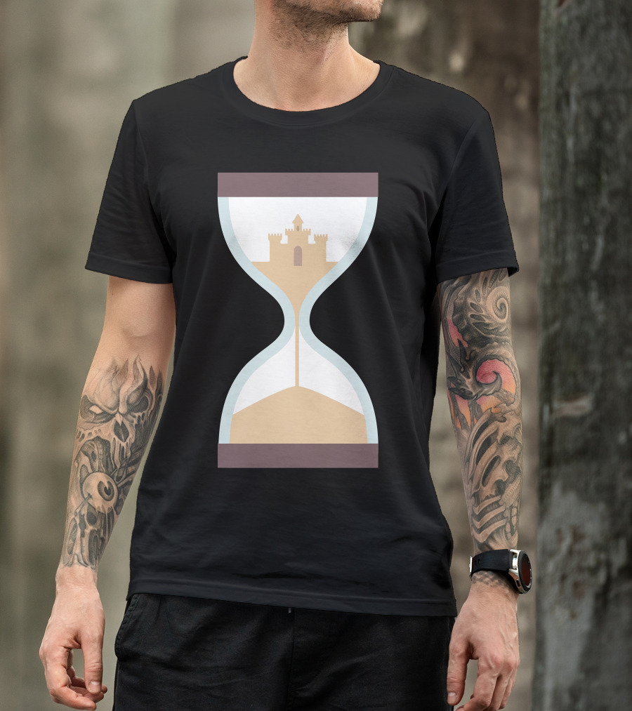Play Time Castle Hourglass Sand Timer T-Shirt