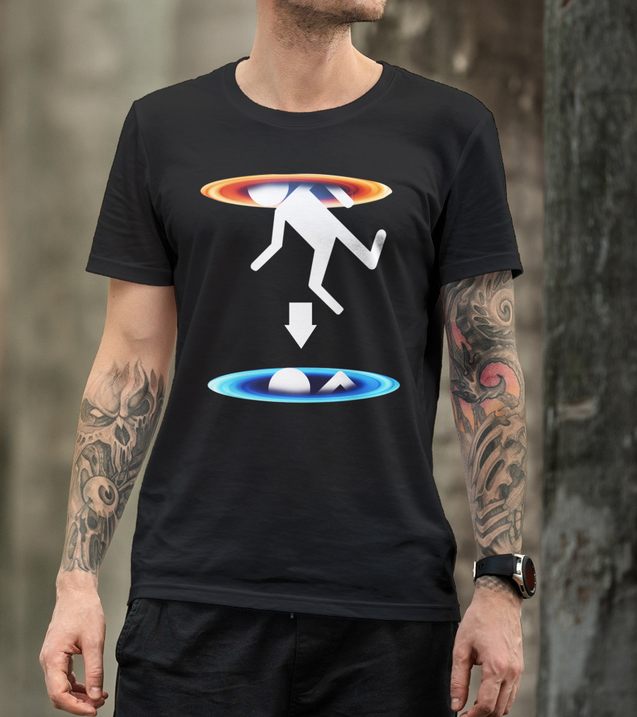 Portal Loop Iconic Symbol Video Game T-Shirt