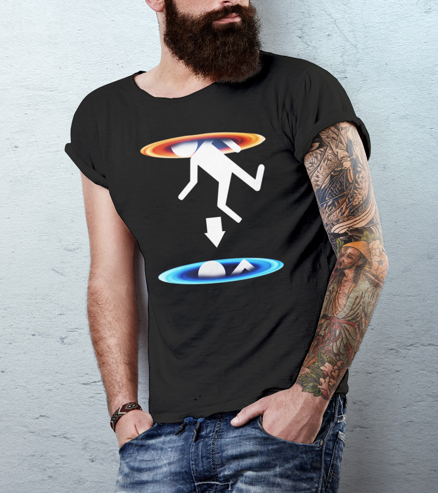 Portal Loop Iconic Symbol Video Game T-Shirt