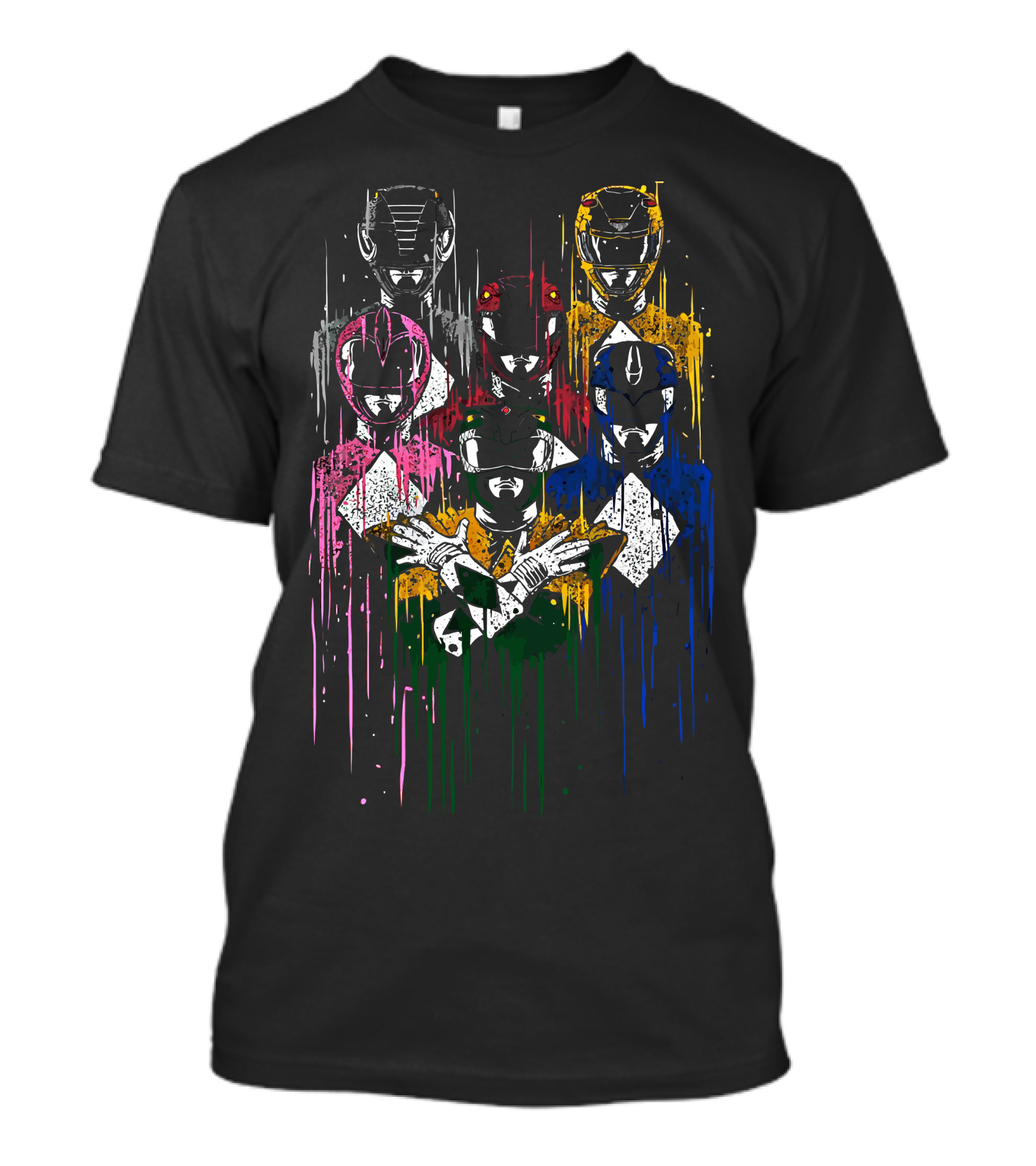 Power Unite Mighty Morphin Team Colors T-Shirt