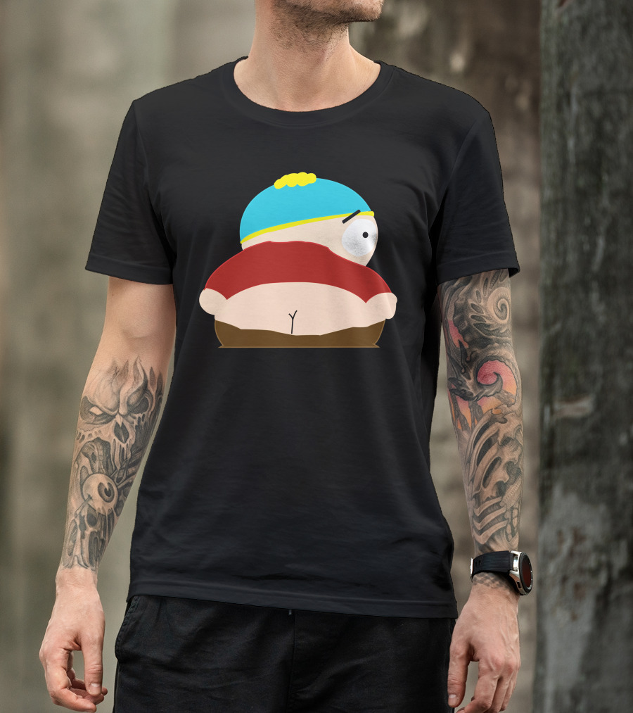 South Park Eric Cartman Funny Backside Iconic Scene T-Shirt