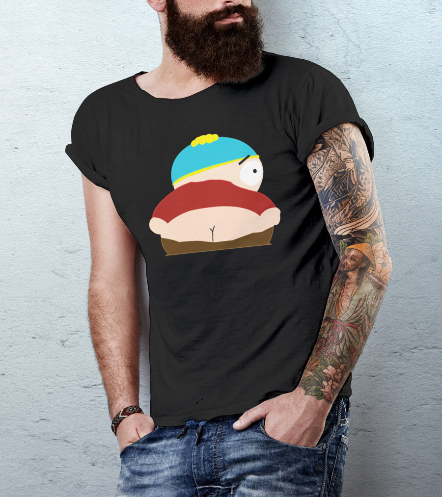 South Park Eric Cartman Funny Backside Iconic Scene T-Shirt