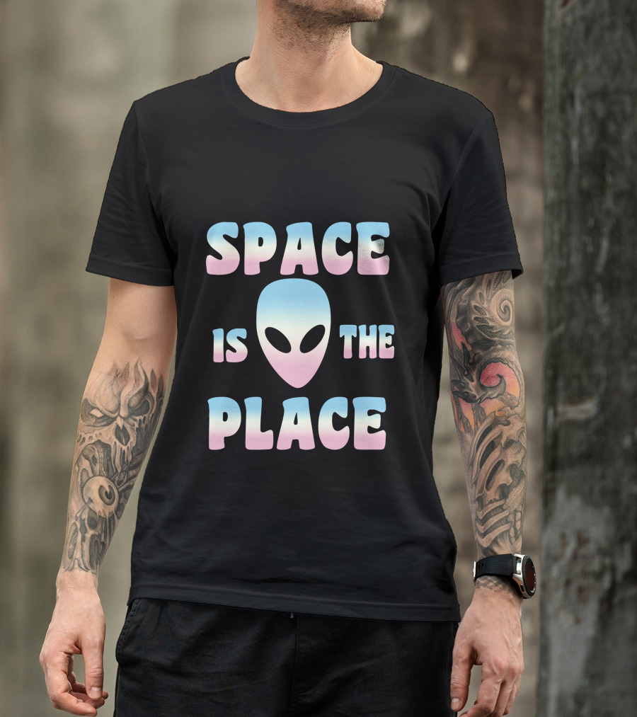 Space Is The Place Alien Face T-Shirt