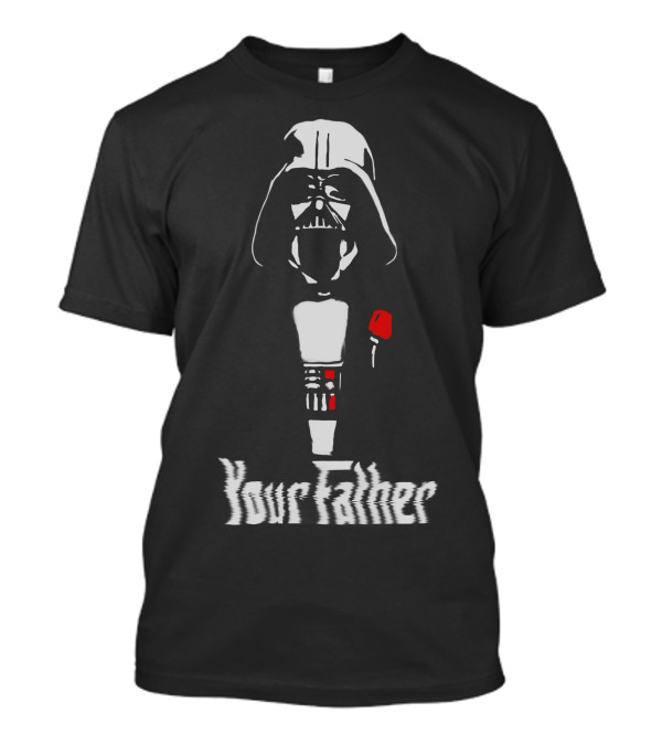 Your Father Star Wars Darth Vader Helmet T-Shirt
