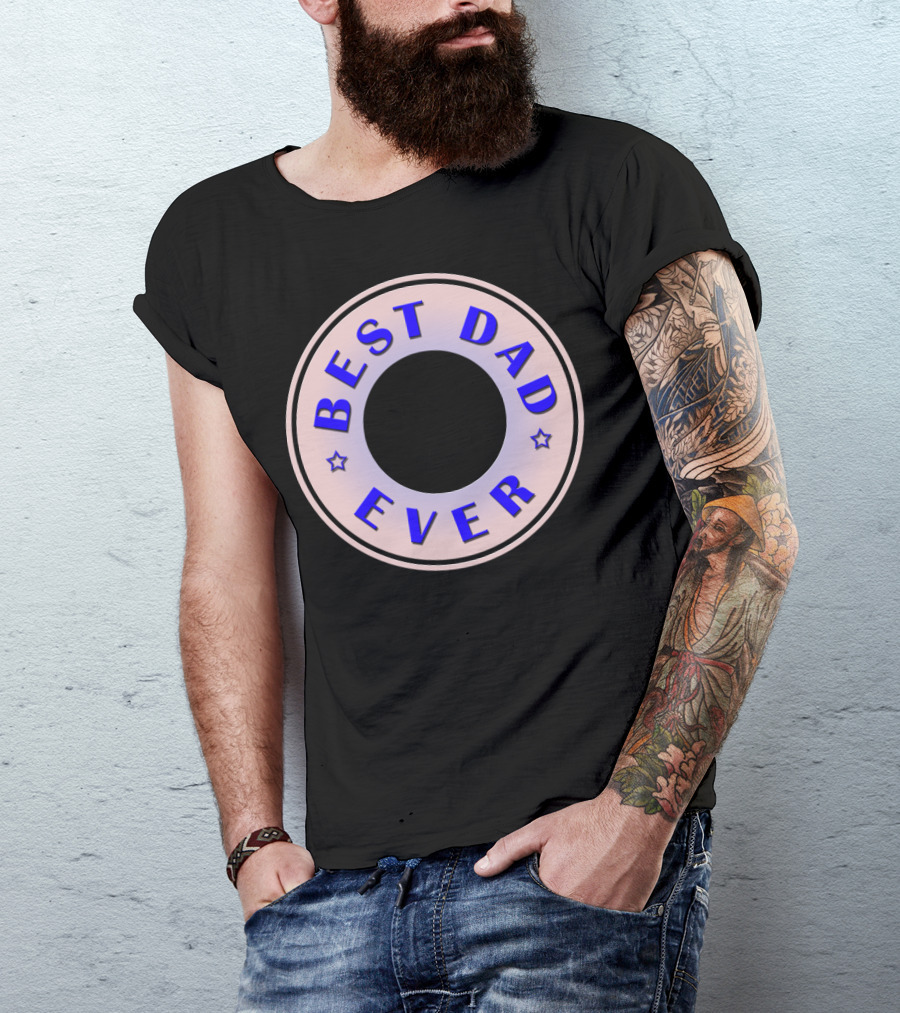 Best Dad Ever Starbuck Dad T-Shirt