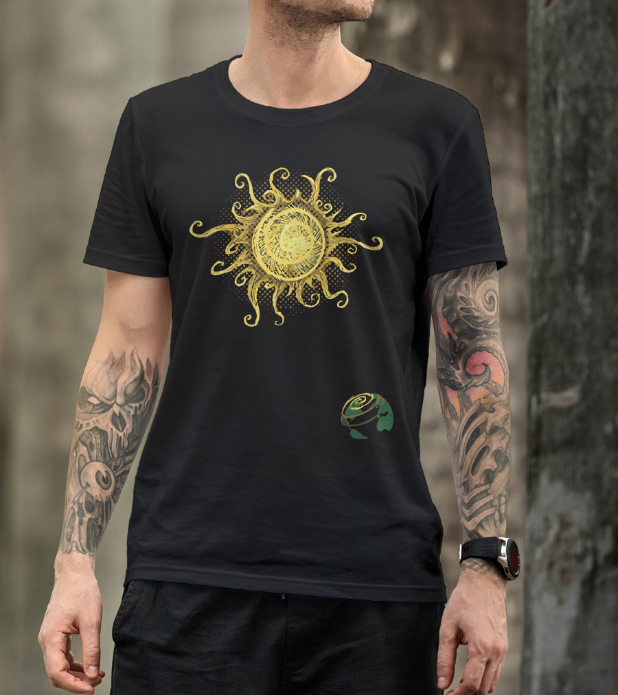 Starshine The Earth Says Hello Sun And Earth T-Shirt