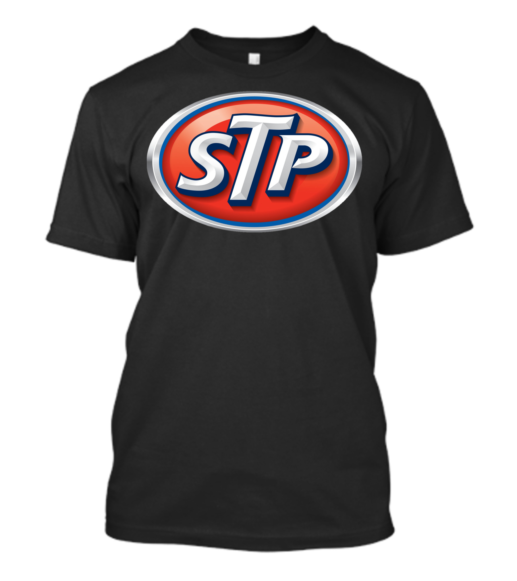 STP Large Mechanic Car Logo Vintage Racing T-Shirt