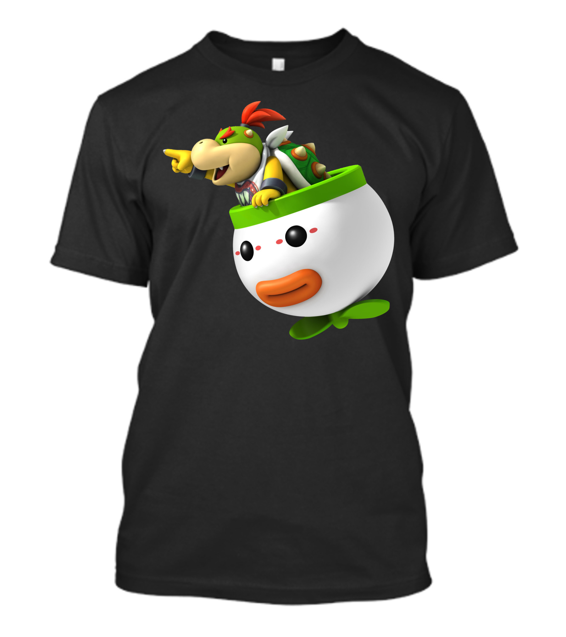 Super Mario Bowser Jr Clown Car Adventure T-Shirt