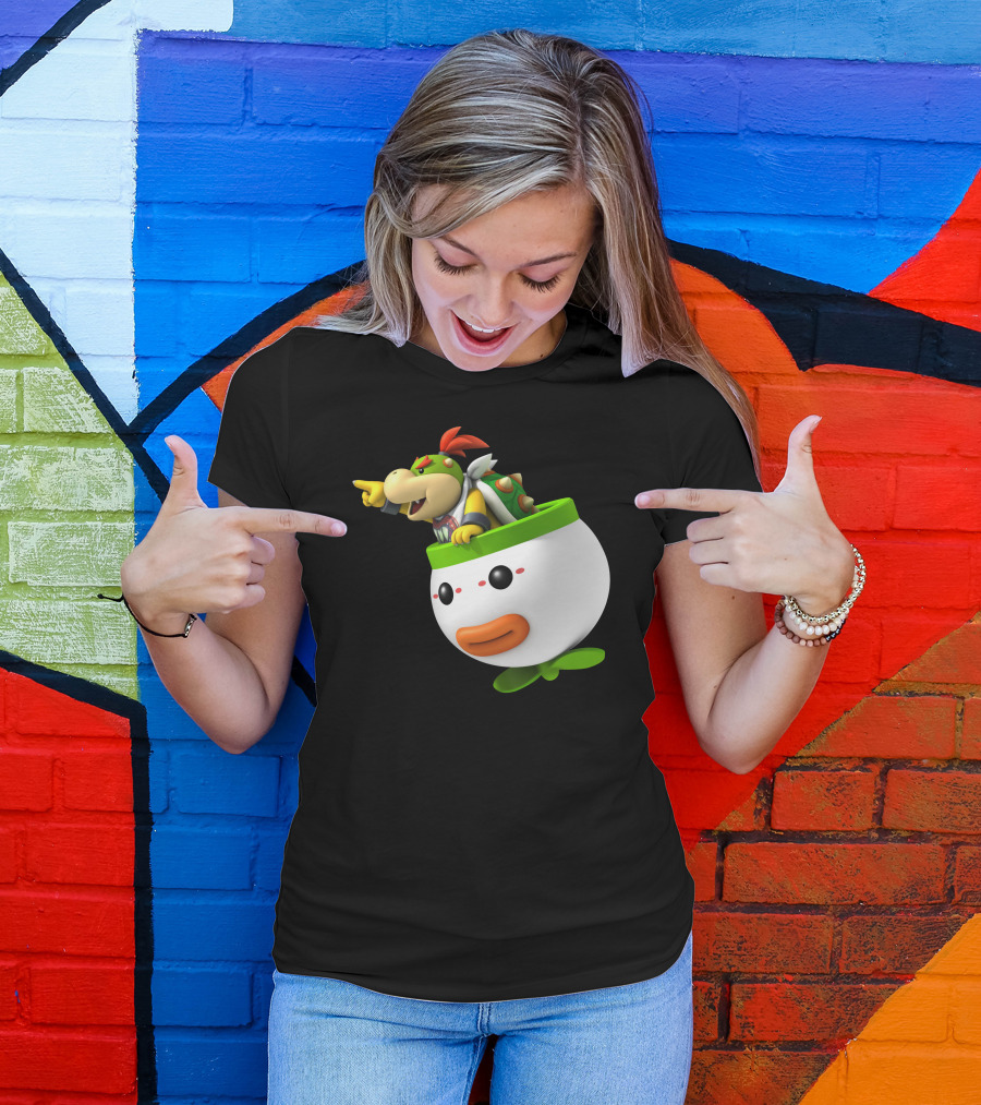 Super Mario Bowser Jr Clown Car Adventure T-Shirt