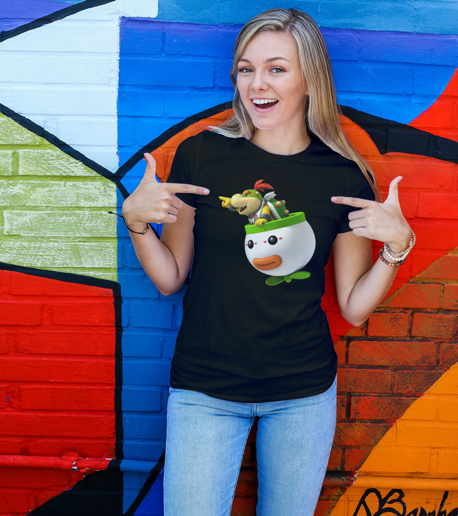 Super Mario Bowser Jr Clown Car Adventure T-Shirt