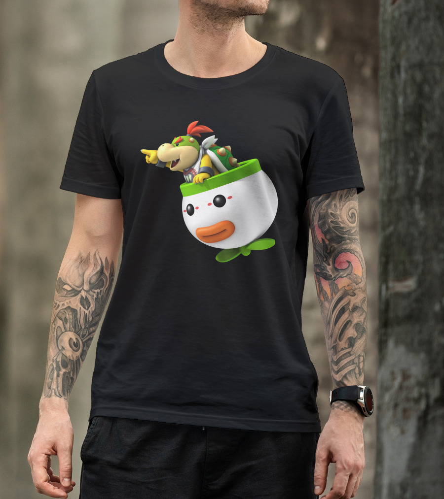 Super Mario Bowser Jr Clown Car Adventure T-Shirt