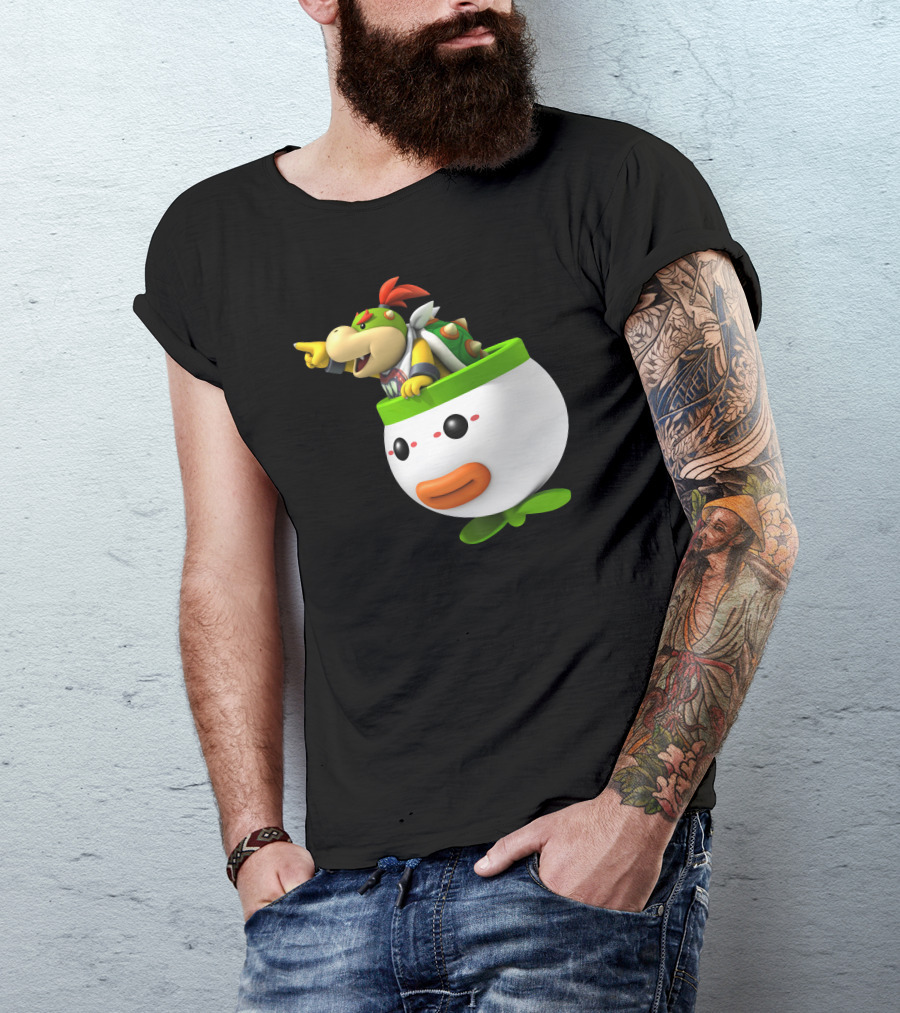 Super Mario Bowser Jr Clown Car Adventure T-Shirt