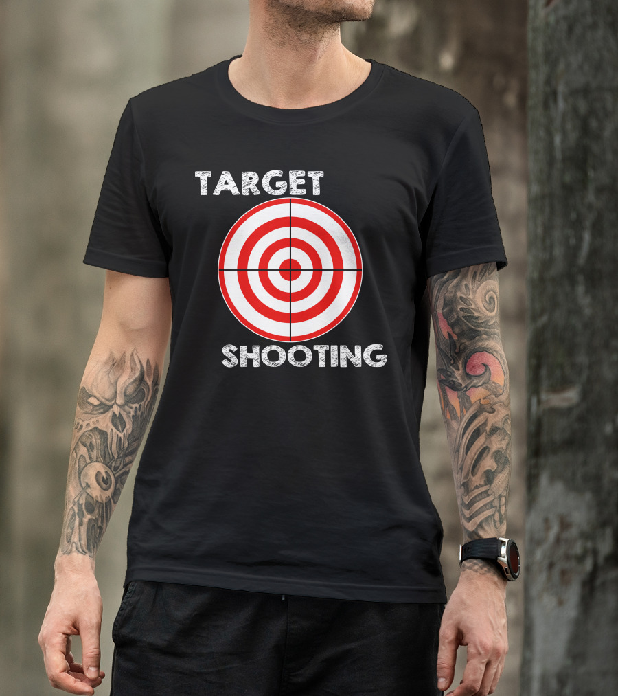 TARGET SHOOTING RED BULLSEYE T-Shirt