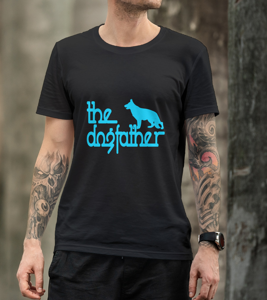 The Dogfather German Shepherd Classic Iconic T-Shirt