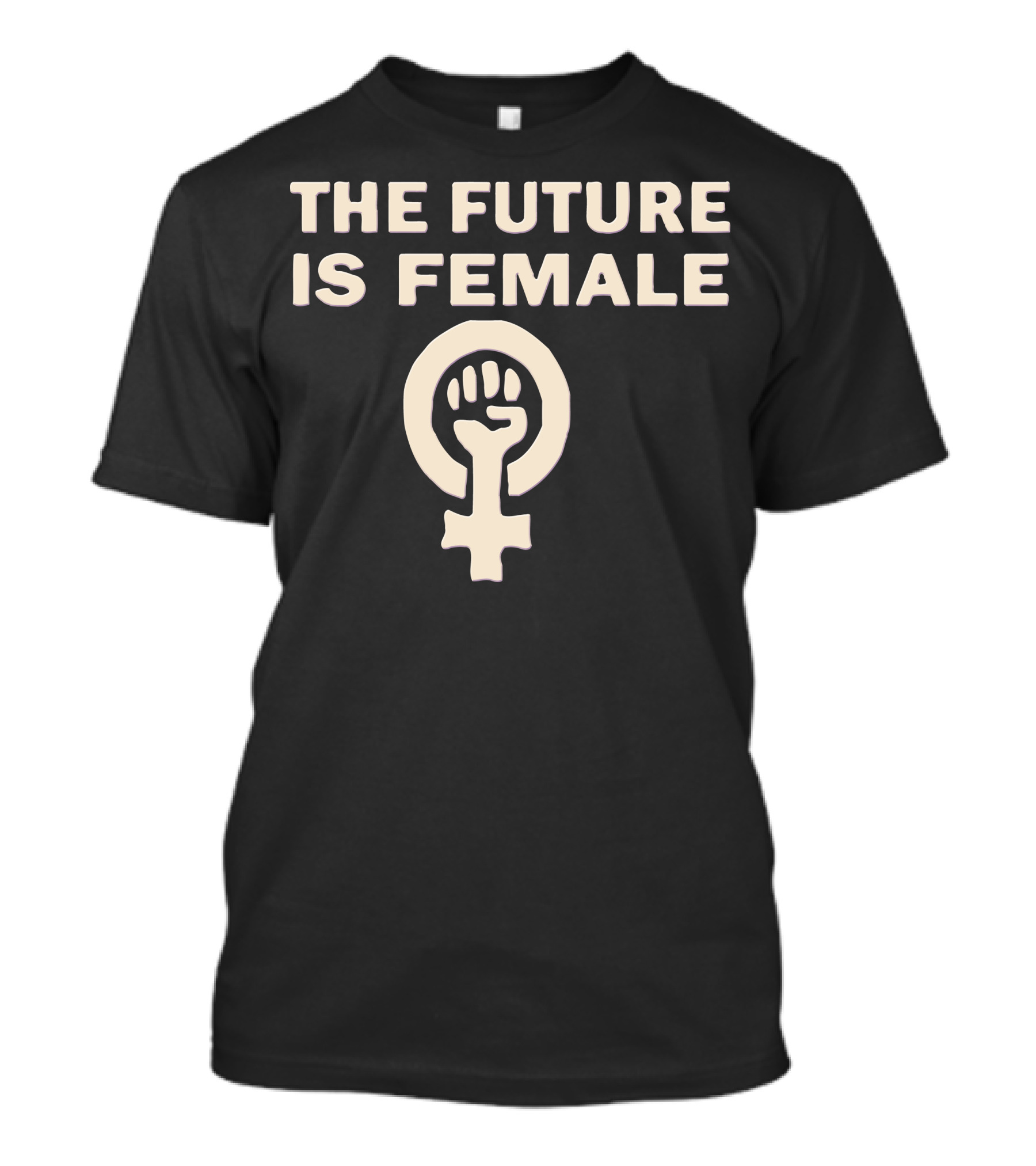 The Future Is Female Feminist Symbol Raised Fist T-Shirt