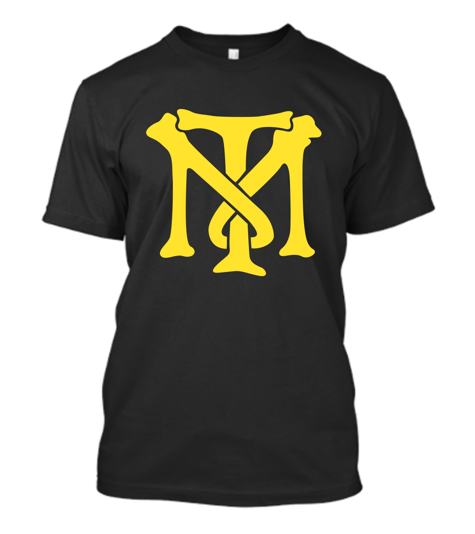 Tony Montana Scarface Bone Initials M T-Shirt