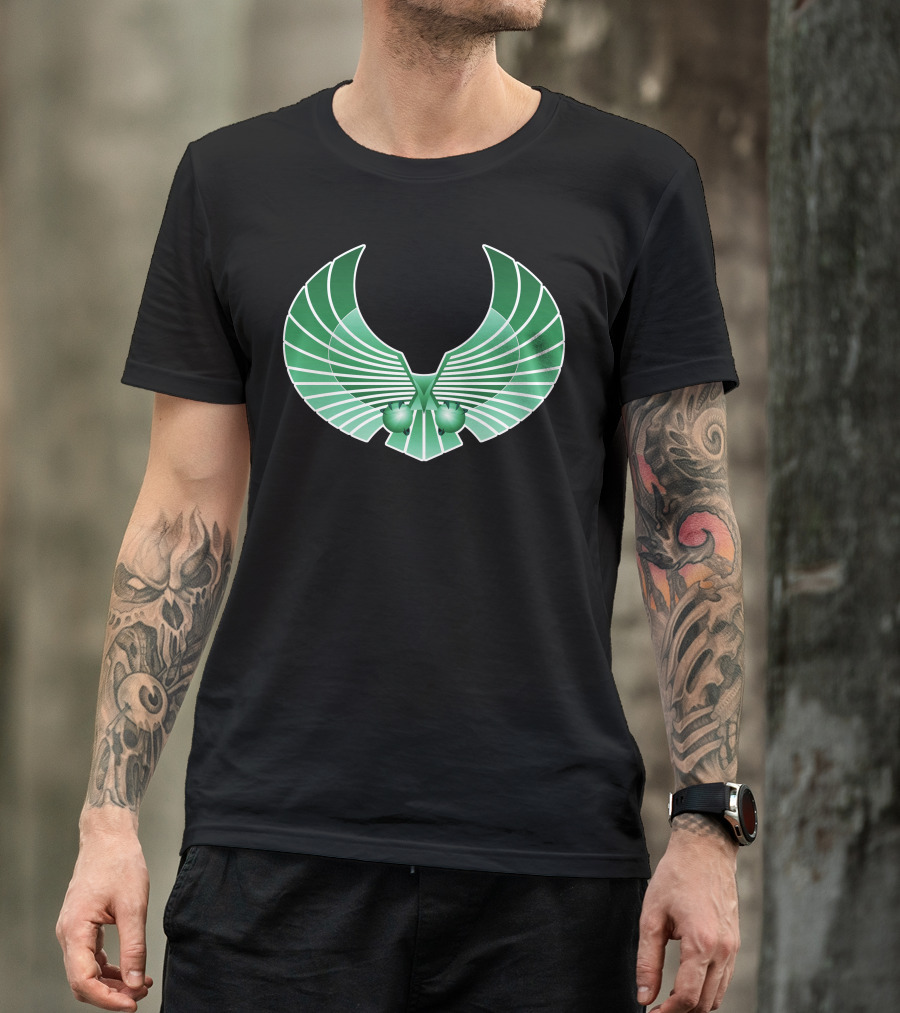 Trek Romulan Green Bird Logo Emblem T-Shirt