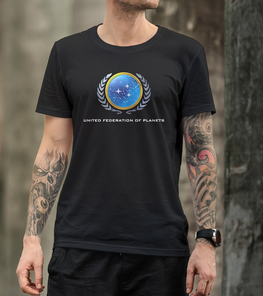 United Federation Of Planets Star Trek Emblem T-Shirt