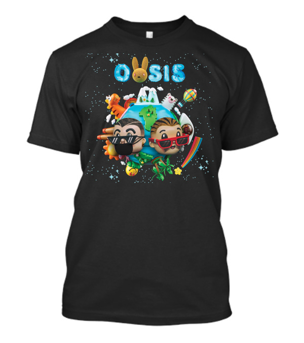 J Balvin OASIS Cartoon World Adventure T-Shirt