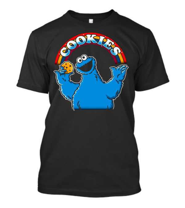 Cookies Rainbow Monster With Cookie T-Shirt