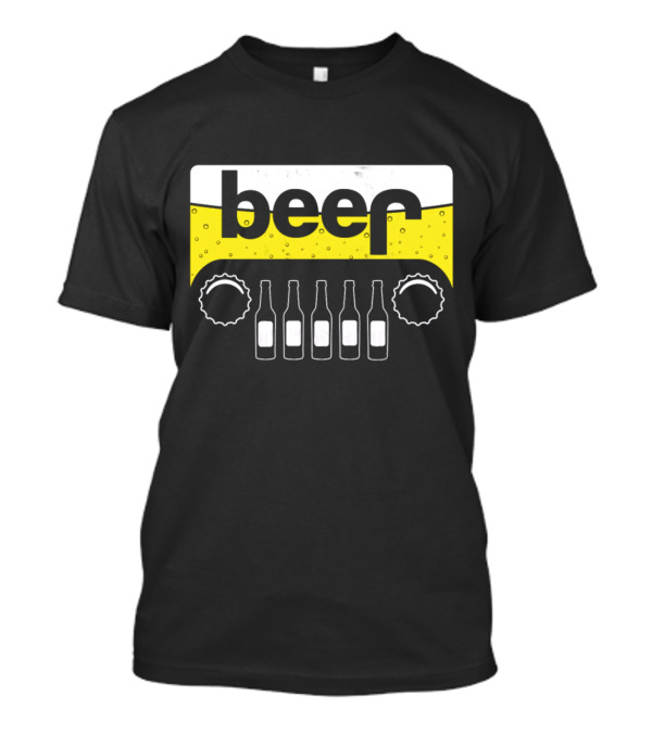 Beer Bottles Cap Offroad Adventure T-Shirt