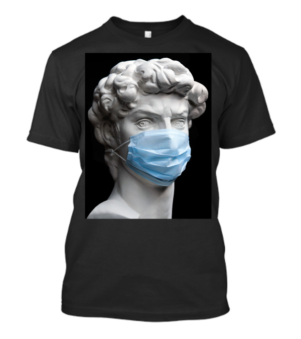 David Medical Mask Sculpture T-Shirt