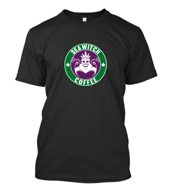 Seawitch Coffee Purple Mermaid T-Shirt