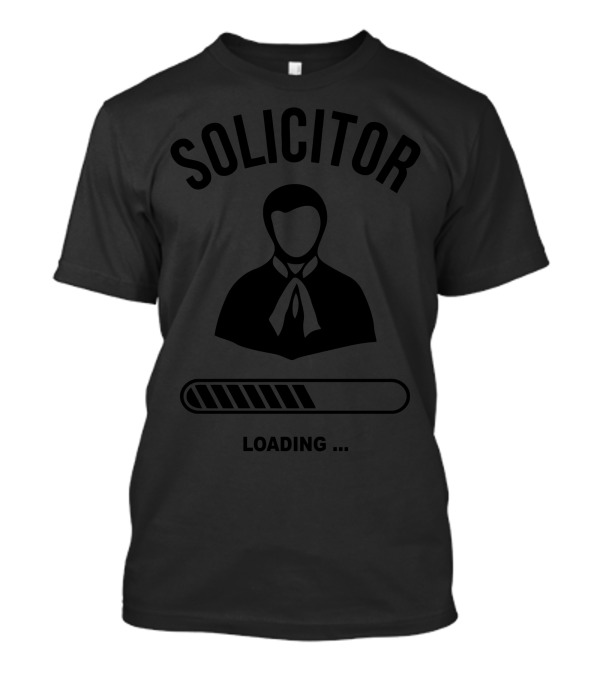 Solicitor Loading Progress Bar Lawyer T-Shirt