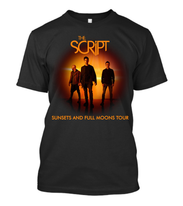 The Script Sunsets And Full Moons Tour T-Shirt