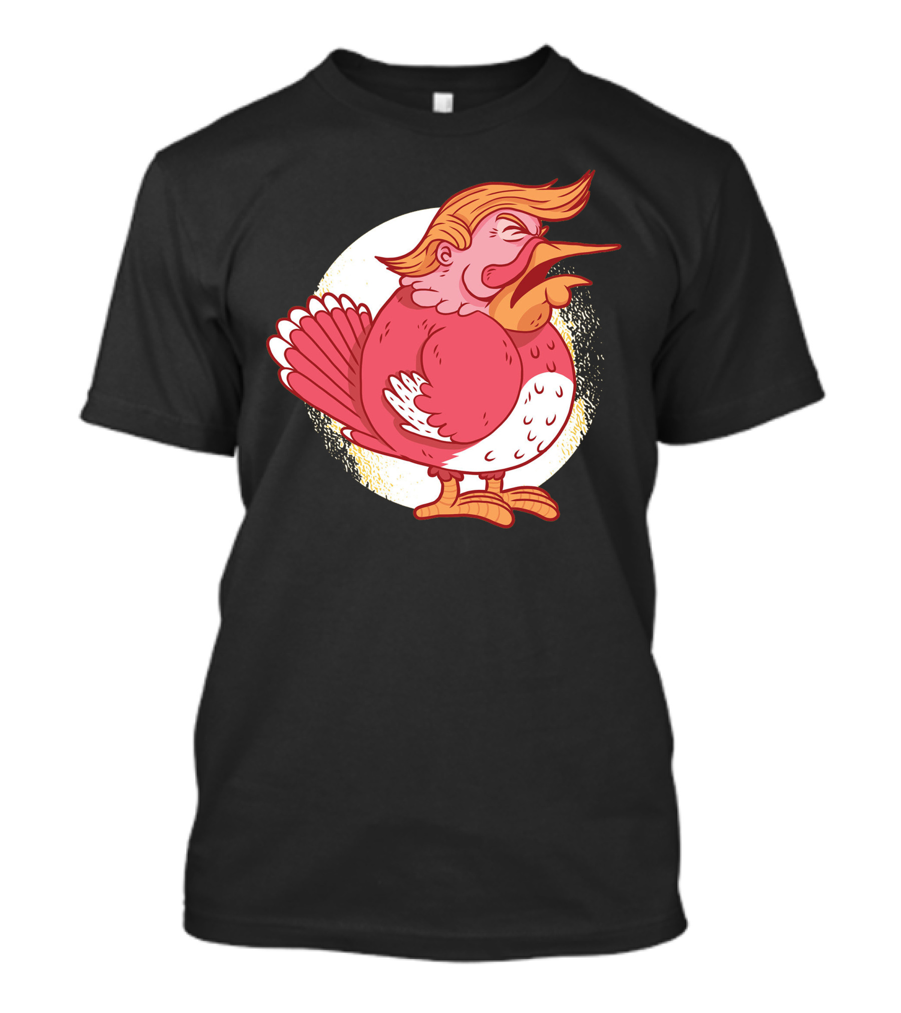 Turkey Trump Bird Caricature Cartoon T-Shirt