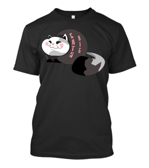 Big Cats Cute Chubby Feline T-Shirt