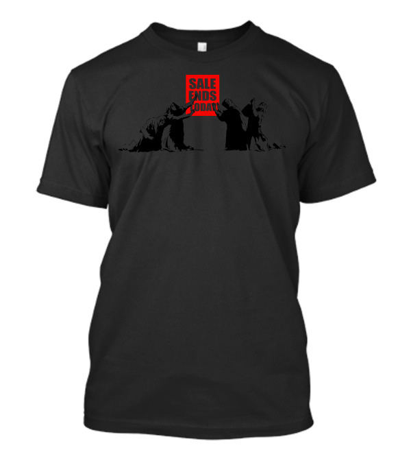 SALE ENDS TODAY Grim Reaper Sign Holding T-Shirt