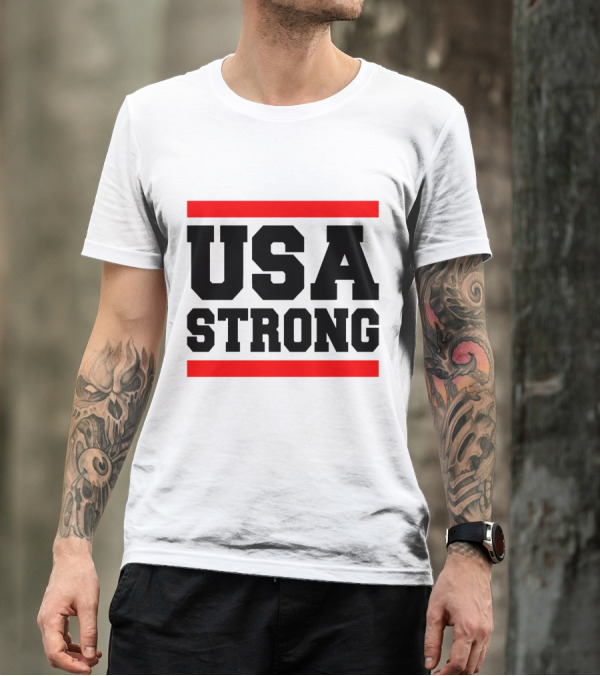 USA Strong Vegas Boston Newyork T-Shirt