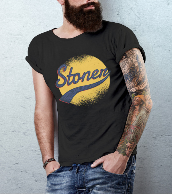 Stoner Vintage Moon T-Shirt