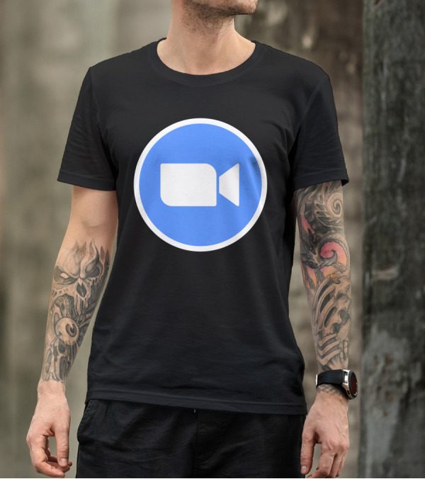 Zoom Video Communications Logo Blue Circle T-Shirt