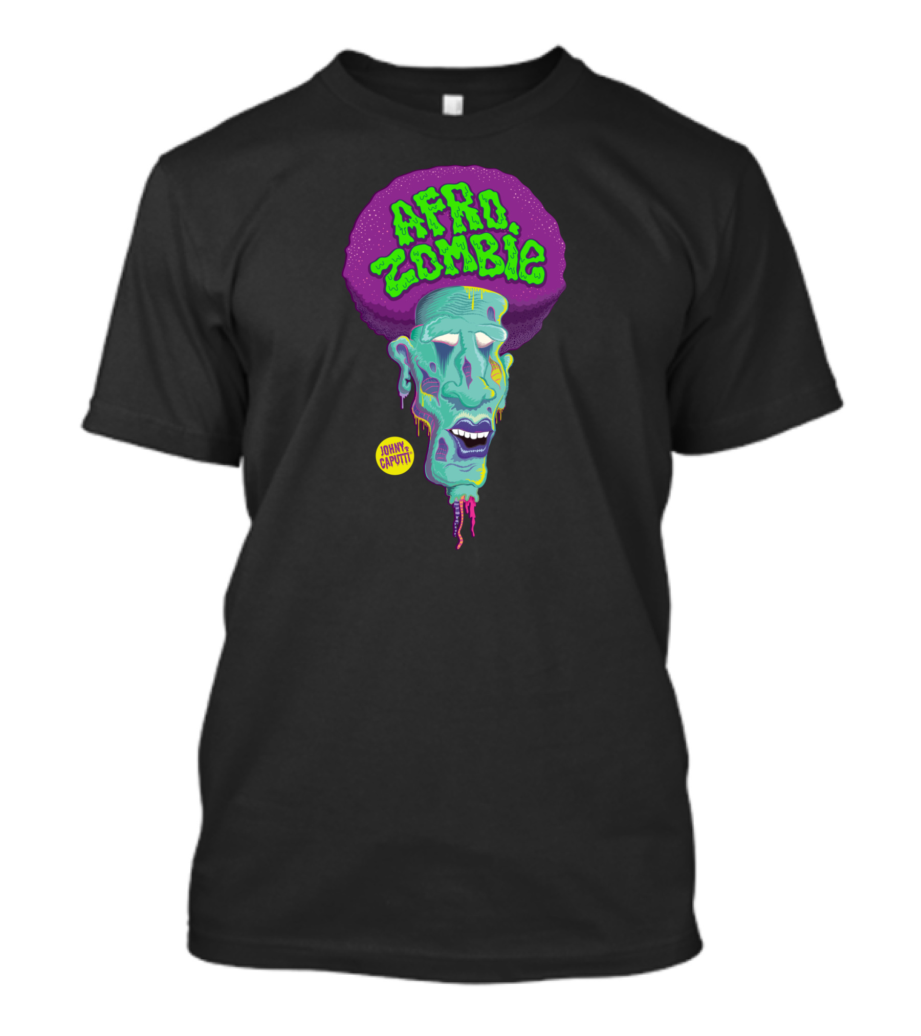 AFRO ZOMBIE JOHNNY CAPUTTI T-Shirt