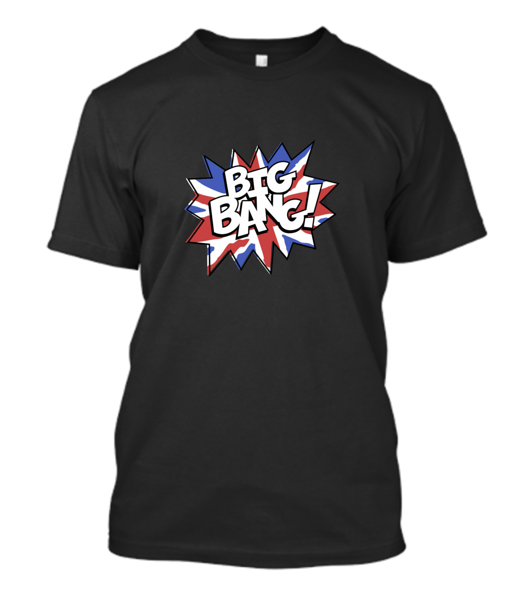 Big Bang Union Jack Explosion T-Shirt