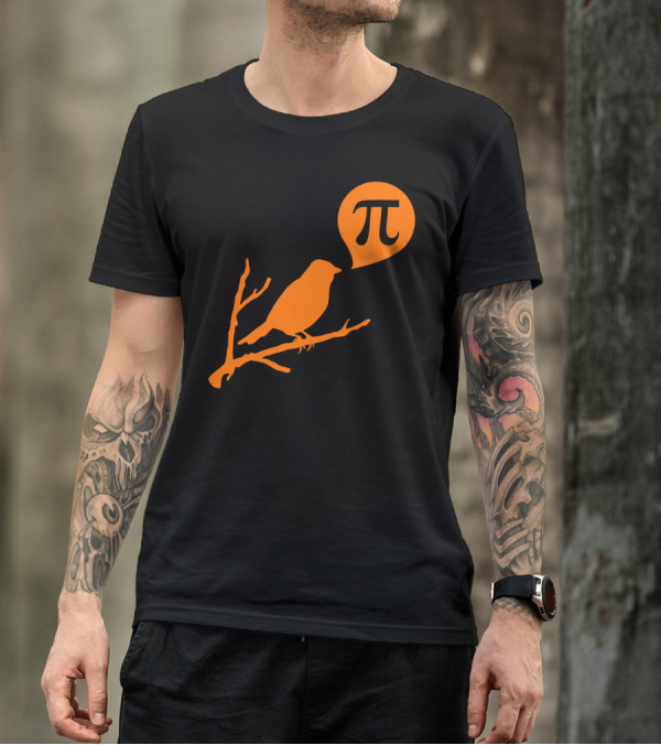 Bird Speaking Pi T-Shirt