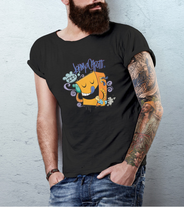 Johnny Caputti Zzz Boxy Character T-Shirt