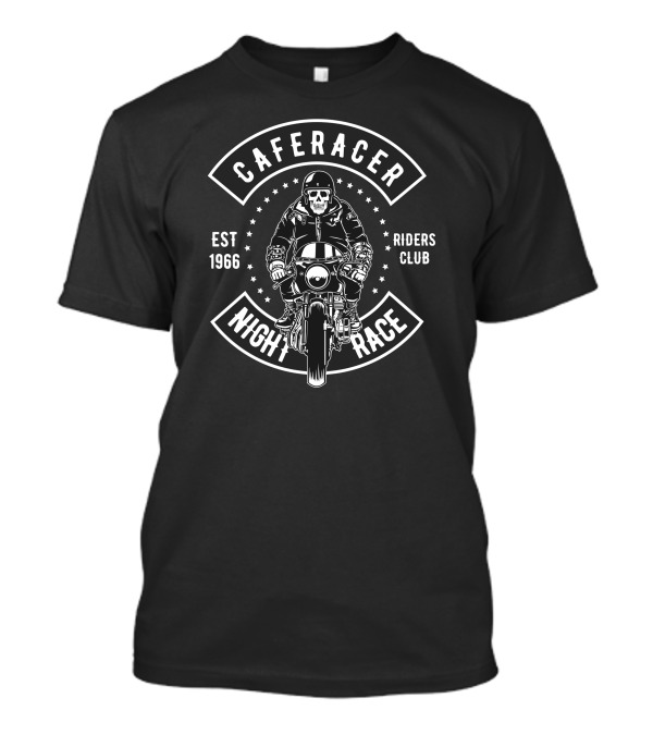 Caferacer Night Race Riders Club Est 1966 T-Shirt