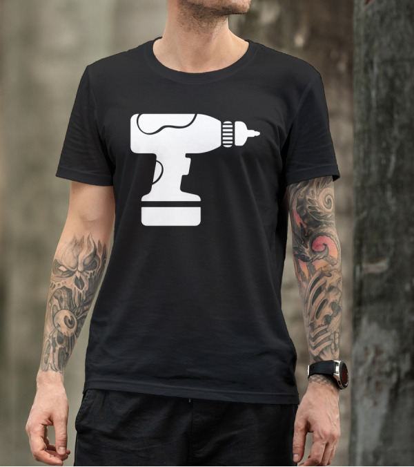 Cordless Papa Drill Power T-Shirt
