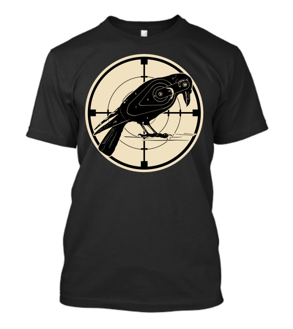 Crow Target Practice Bullseye T-Shirt